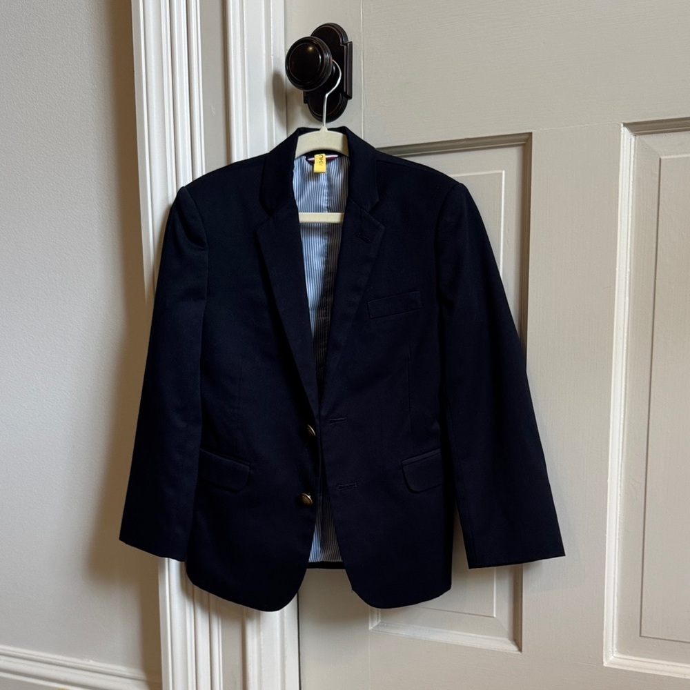 Navy Tommy Hilfiger boys blazer size 7